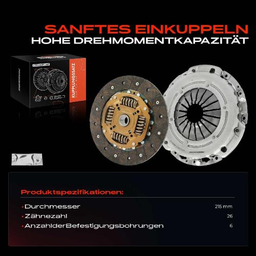 1x Kupplungssatz für Renault Clio III Grandtour Kasten/Schrägheck Modus/Grand Modus Twingo II 1.2L Bild 1x Kupplungssatz für Renault Clio III Grandtour Kasten/Schrägheck Modus/Grand Modus Twingo II 1.2L