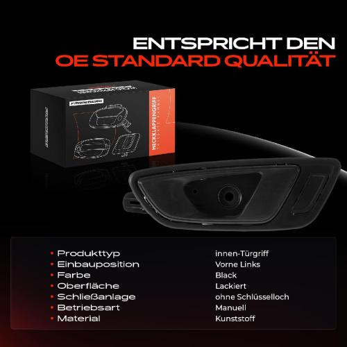 1x Türgriff Vorne Links innen für Seat Leon SC ST Kasten/Kombi 1.0L 1.2L 1.4L 1.5L 1.6L 1.8L 2.0L 2012-2020 Bild 1x Türgriff Vorne Links innen für Seat Leon SC ST Kasten/Kombi 1.0L 1.2L 1.4L 1.5L 1.6L 1.8L 2.0L 2012-2020