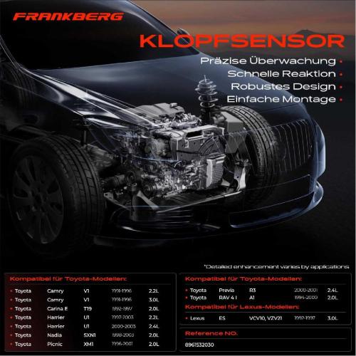 1x Klopfsensor Klopfgeber für Lexus ES Toyota Avensis Camry Picnic RAV 4 Bild 1x Klopfsensor Klopfgeber für Lexus ES Toyota Avensis Camry Picnic RAV 4