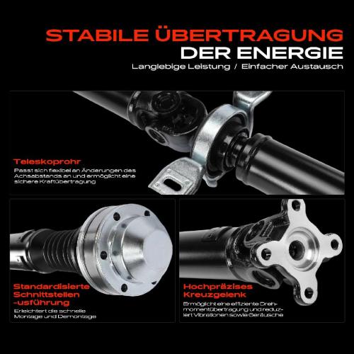 Frankberg 1x Kardanwelle Gelenkwelle Hinterachse für Chevrolet Captiva Opel Antara 2.0L 2.2L 2.4L 3.0L 3.2L Bj ab 2006 Bild Frankberg 1x Kardanwelle Gelenkwelle Hinterachse für Chevrolet Captiva Opel Antara 2.0L 2.2L 2.4L 3.0L 3.2L Bj ab 2006