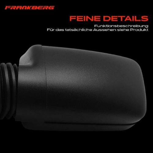 Frankberg 1x Außenspiegel Links für Peugeot 405 I II 15B 15E 4B 4E 1987-1996 Bild Frankberg 1x Außenspiegel Links für Peugeot 405 I II 15B 15E 4B 4E 1987-1996