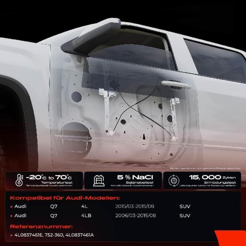 Frankberg 1x Fensterheber Vorne Links für Audi Q7 4LB 3.0L 3.6L 4.1L 4.2L 5.9L Bild Frankberg 1x Fensterheber Vorne Links für Audi Q7 4LB 3.0L 3.6L 4.1L 4.2L 5.9L