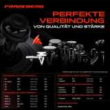 10x Befestigungsclips Verkleidung für VW Polo Tiguan Touran Audi A4 A5 Q7 Seat