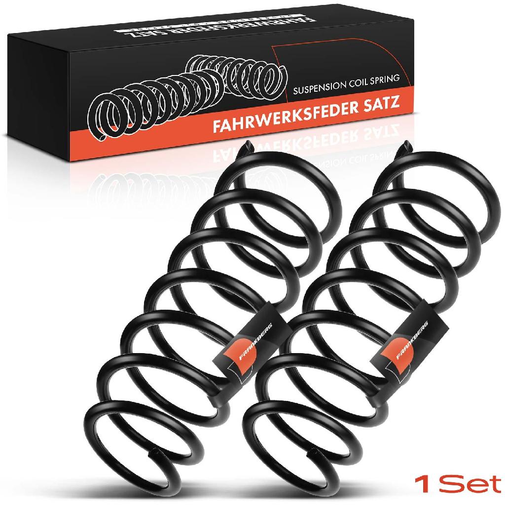 2x Fahrwerksfeder Hinterachse für BMW 5er F10 F10 F18 2.0L 2.5L 3.0L 1.6L 2009-2016