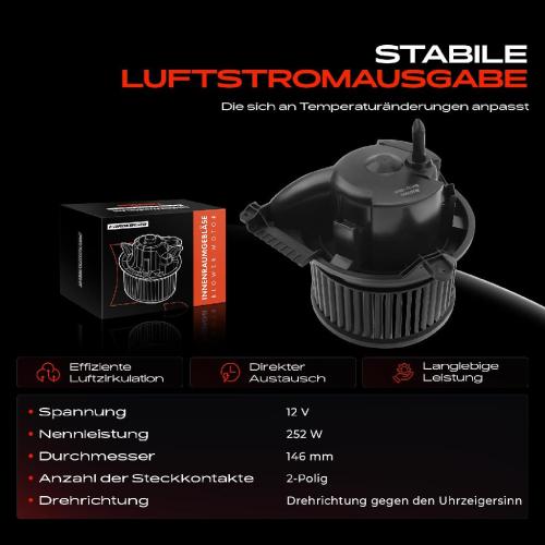 Frankberg 1x Gebläsemotor Innenraumgebläse für VW LT 28-35/28-46 II Benz Sprinter 2/3/4/5-T Bild Frankberg 1x Gebläsemotor Innenraumgebläse für VW LT 28-35/28-46 II Benz Sprinter 2/3/4/5-T