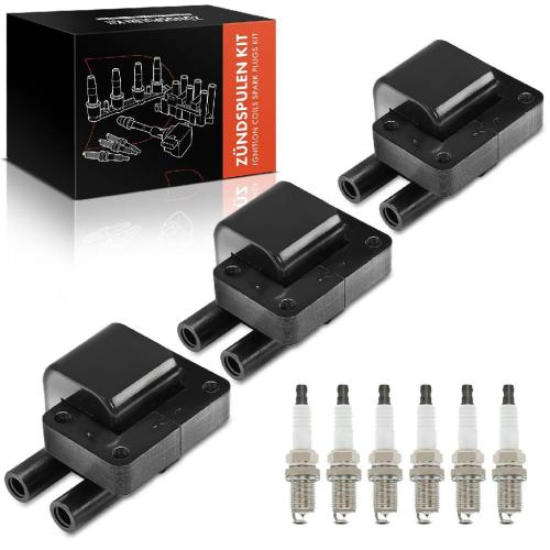 3x Zündspule Zündkerze für Land Rover Defender Station Wagon Range II Mitsubishi 3000 GT Coupe Bild 3x Zündspule Zündkerze für Land Rover Defender Station Wagon Range II Mitsubishi 3000 GT Coupe