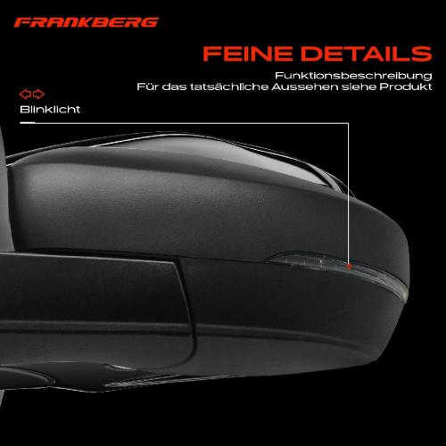 Frankberg 1x Au enspiegel Links f r VW Polo Van 6C1 6R1 602 604 612 614 2009-2022 Bild Frankberg 1x Au enspiegel Links f r VW Polo Van 6C1 6R1 602 604 612 614 2009-2022