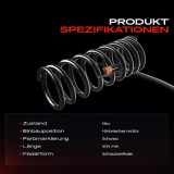 1x Fahrwerksfeder Hinterachse rechts für Land Rover Discovery II L318 LT 2.5L 4.0L 1998-2002