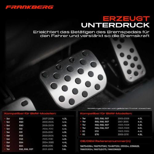 1x Unterdruckpumpe Bremsanlage Vakuumpumpe für BMW 5er E60 E61 6er E63 E64 7er E65 E66 E67 X5 Bild 1x Unterdruckpumpe Bremsanlage Vakuumpumpe für BMW 5er E60 E61 6er E63 E64 7er E65 E66 E67 X5