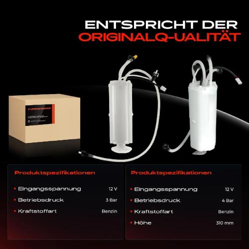 2x Kraftstoffpumpe Links Rechts für Audi A8 4E2 4E8 2003-2009 Bild 2x Kraftstoffpumpe Links Rechts für Audi A8 4E2 4E8 2003-2009