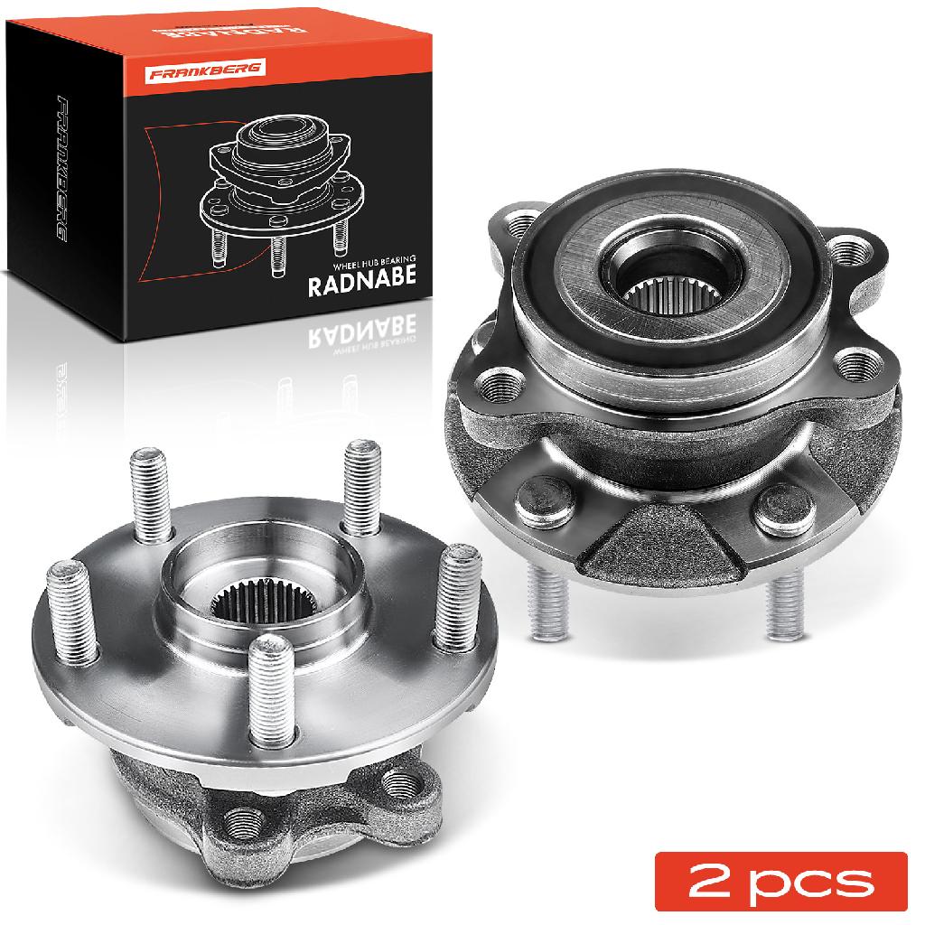 Frankberg 2x Radnabe Radlagersatz Vorderachse beidseitig für Toyota Auris Kombi Avensis Stufenheck Corolla RAV 4 III