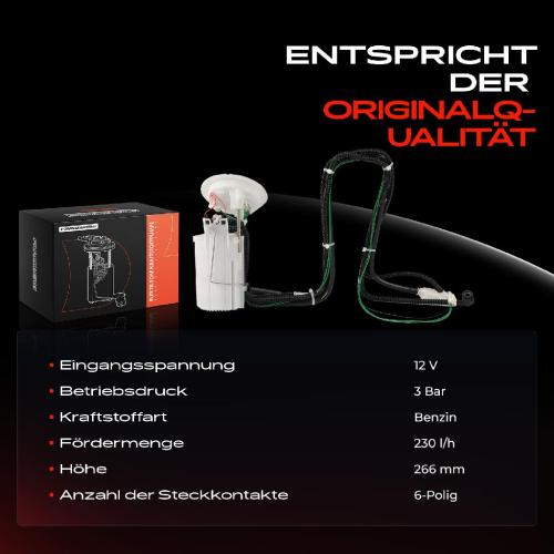 1x Kraftstoffpumpe für BMW 5er E60 5er Touring E61 6er E63 6er Cabriolet E64 2.5L 3.0L 2004-2007 Bild 1x Kraftstoffpumpe für BMW 5er E60 5er Touring E61 6er E63 6er Cabriolet E64 2.5L 3.0L 2004-2007