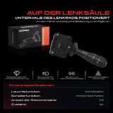 1x Kombischalter Lenkstockschalter für Renault Captur I H5 Clio IV BH Grandtour JG KH