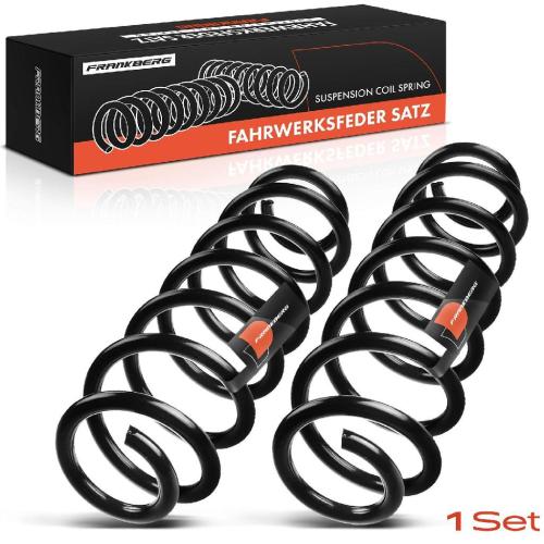 Frankberg 2x Fahrwerksfeder Hinterachse f r Audi A3 Cabriolet 8V7 VW Golf 7 Variant BA5 Bild Frankberg 2x Fahrwerksfeder Hinterachse f r Audi A3 Cabriolet 8V7 VW Golf 7 Variant BA5