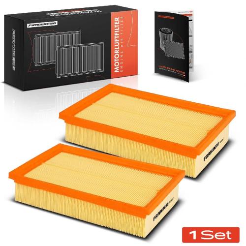 2x Luftfilter Filtereinsatz für Fiat Bravo II 198 Stilo Van Multi Wagon 192 Bild 2x Luftfilter Filtereinsatz für Fiat Bravo II 198 Stilo Van Multi Wagon 192