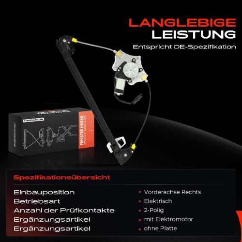 1x Fensterheber Vorne Rechts für Peugeot 406 8B 1995-2004 Bild 1x Fensterheber Vorne Rechts für Peugeot 406 8B 1995-2004