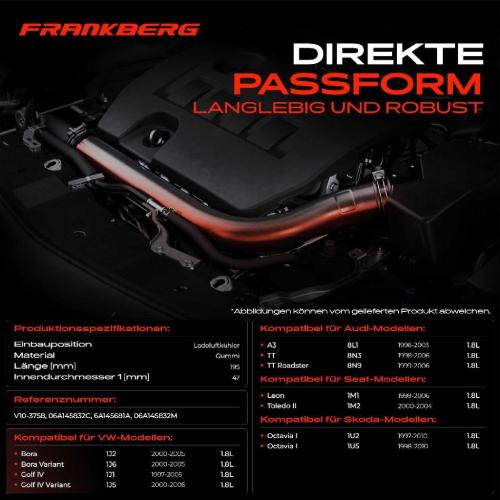 1x Kühlerschlauch Turboschlauch für VW Golf IV New Beetle Cabriolet Audi A3 TT Roadster Seat Leon Skoda Bild 1x Kühlerschlauch Turboschlauch für VW Golf IV New Beetle Cabriolet Audi A3 TT Roadster Seat Leon Skoda