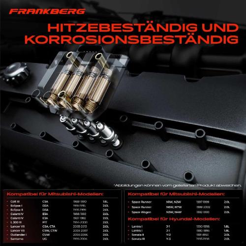 Frankberg 1x Zündmodul Zündspule für Hyundai Lantra I Sonata II III Mitsubishi Colt Eclipse Galant IV Stufenheck Bild Frankberg 1x Zündmodul Zündspule für Hyundai Lantra I Sonata II III Mitsubishi Colt Eclipse Galant IV Stufenheck