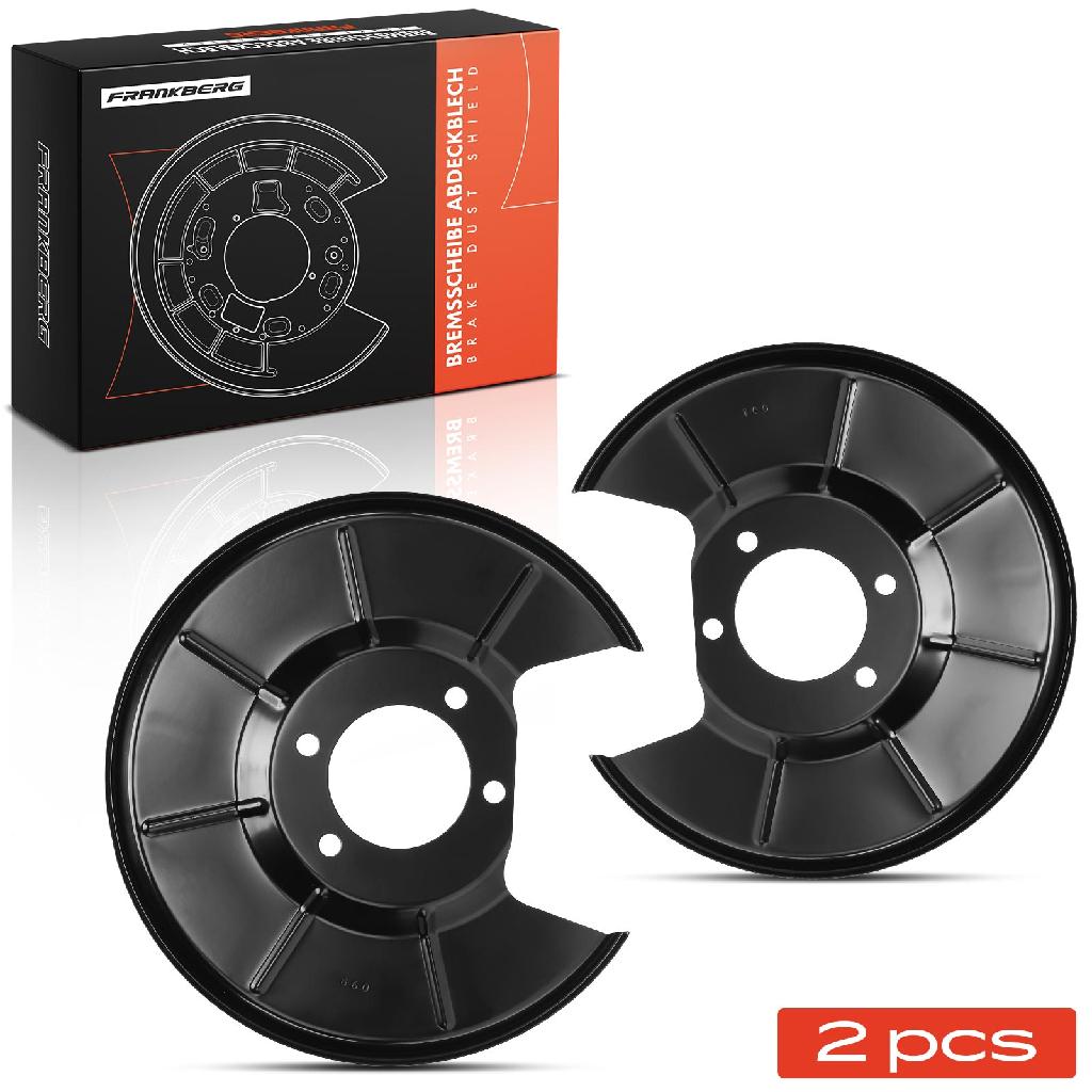 Frankberg 2x Ankerblech Bremsscheibe Hinterachse Beidseitig für Ford Galaxy WA6 Mondeo IV BA7 S-Max WA6