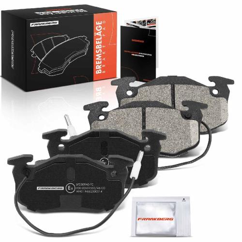 4x Bremsbeläge Vorderachse für Peugeot 305 II Renault Rapid Kasten/Großraumlimousine Super 5 Twingo I Bild 4x Bremsbeläge Vorderachse für Peugeot 305 II Renault Rapid Kasten/Großraumlimousine Super 5 Twingo I