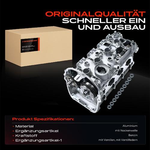 1x Zylinderkopf Komplett für Audi A4 A5 A6 Q5 TT Seat Exeo Bild 1x Zylinderkopf Komplett für Audi A4 A5 A6 Q5 TT Seat Exeo
