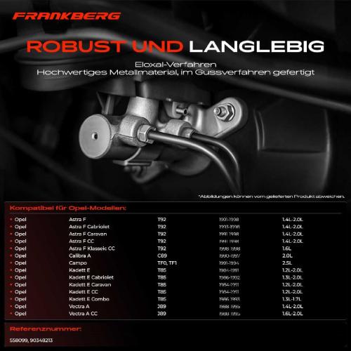 1x Hauptbremszylinder Bremszylinder für Opel Astra F G Calibra A Kadett E Vectra A Bild 1x Hauptbremszylinder Bremszylinder für Opel Astra F G Calibra A Kadett E Vectra A