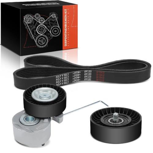 1x Keilrippenriemensatz für Volvo S60 S80 V70 XC60 XC70 3.0L 3.2L Bild 1x Keilrippenriemensatz für Volvo S60 S80 V70 XC60 XC70 3.0L 3.2L