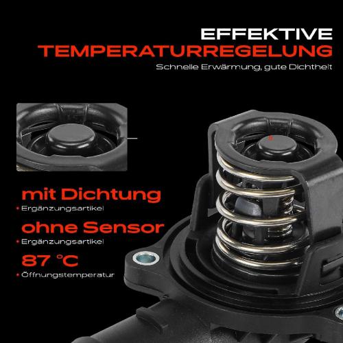 1x Thermostat Kühlmittel für VW Phaeton Audi A4 8K2 A5 8T3 A6 Q5 3.0L Bild 1x Thermostat Kühlmittel für VW Phaeton Audi A4 8K2 A5 8T3 A6 Q5 3.0L
