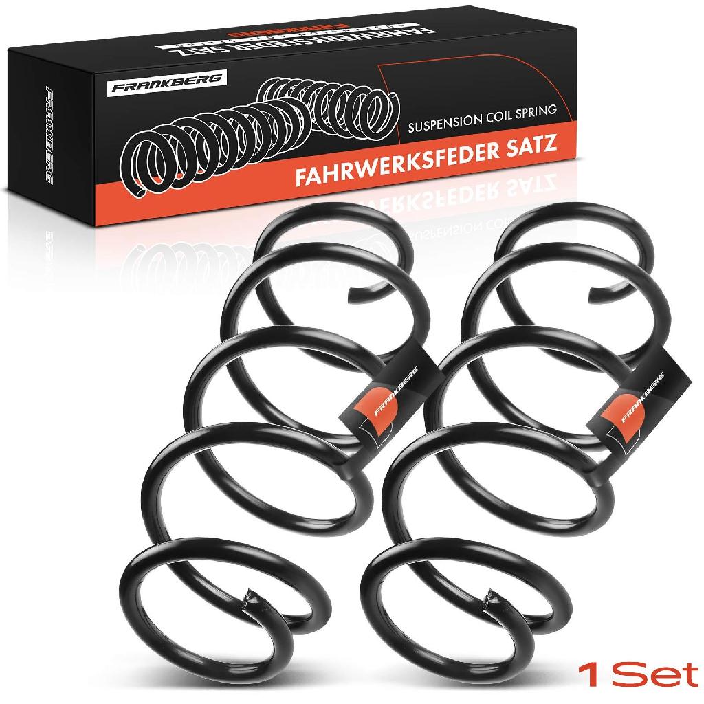 Frankberg 2x Fahrwerksfeder Vorderachse f r Audi A3 8P VW Golf 5 1K 6 5K Plus 5M Jetta