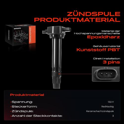 Frankberg 1x Zündmodul Zündspule für Chrysler Sebring Cabriolet Dodge Avenger Caliber Journey Jeep Compass Patriot Bild Frankberg 1x Zündmodul Zündspule für Chrysler Sebring Cabriolet Dodge Avenger Caliber Journey Jeep Compass Patriot
