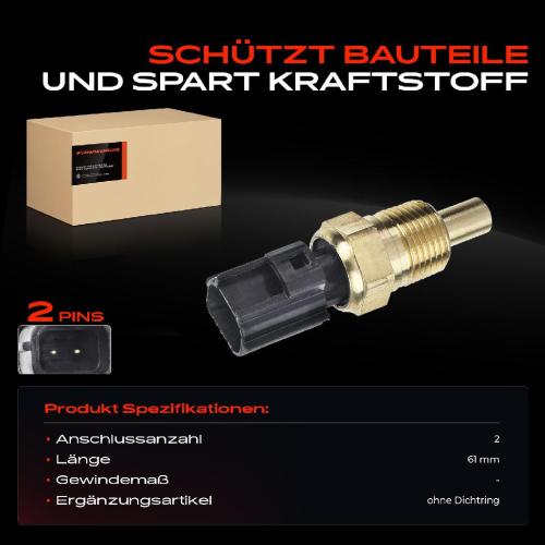 Frankberg 1x Kühlmitteltemperatur Sensor Temperatursensor für Ford Cougar Mondeo II III B5Y Bild Frankberg 1x Kühlmitteltemperatur Sensor Temperatursensor für Ford Cougar Mondeo II III B5Y