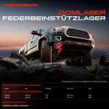 1x Domlager Federbeinstütz lager für Toyota Camry V2 Lexus RX MCU15