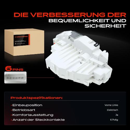 1x Türschloss Vorne Links für Mercedes-Benz S-Klasse V221 W221 S-Klasse Coupe C216 2.1L 3.0L 3.5L 2005-2013 Bild 1x Türschloss Vorne Links für Mercedes-Benz S-Klasse V221 W221 S-Klasse Coupe C216 2.1L 3.0L 3.5L 2005-2013