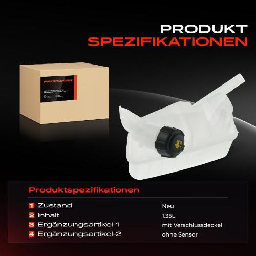 1x Ausgleichsbehälter Kühlmittelbehälter für Renault Grand Scénic II Megane II Scénic II Bild 1x Ausgleichsbehälter Kühlmittelbehälter für Renault Grand Scénic II Megane II Scénic II