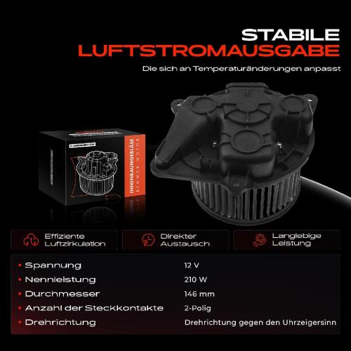 Frankberg 1x Gebläsemotor Innenraumgebläse für Nissan Primastar Opel Vivaro Renault Trafic II Bild Frankberg 1x Gebläsemotor Innenraumgebläse für Nissan Primastar Opel Vivaro Renault Trafic II