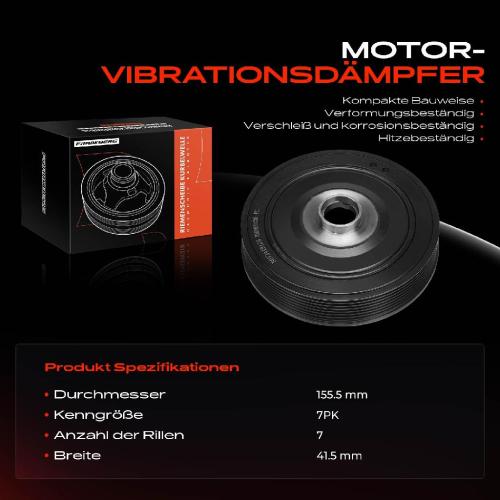 1x Riemenscheibe Kurbelwelle für Nissan Primera Renault Laguna II Megane II 1.9L Bild 1x Riemenscheibe Kurbelwelle für Nissan Primera Renault Laguna II Megane II 1.9L