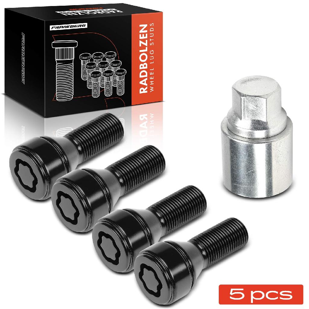 5x Radschraube für BMW 5er Touring 6 Gran Coupe 6er 7er X2 X3 X4 X5