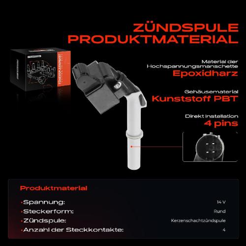 Frankberg 1x Zündmodul Zündspule für Mercedes-Benz W204 C204 S204 C218 X218 W212 A207 C207 S212 X204 Bild Frankberg 1x Zündmodul Zündspule für Mercedes-Benz W204 C204 S204 C218 X218 W212 A207 C207 S212 X204