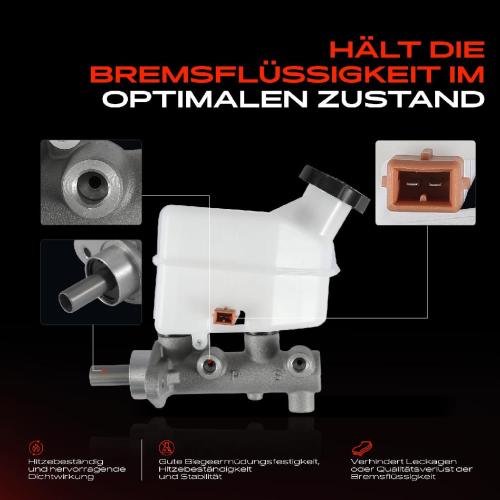 1x Hauptbremszylinder Bremszylinder für Hyundai Tucson JM KIA Sportage JE KM Bild 1x Hauptbremszylinder Bremszylinder für Hyundai Tucson JM KIA Sportage JE KM