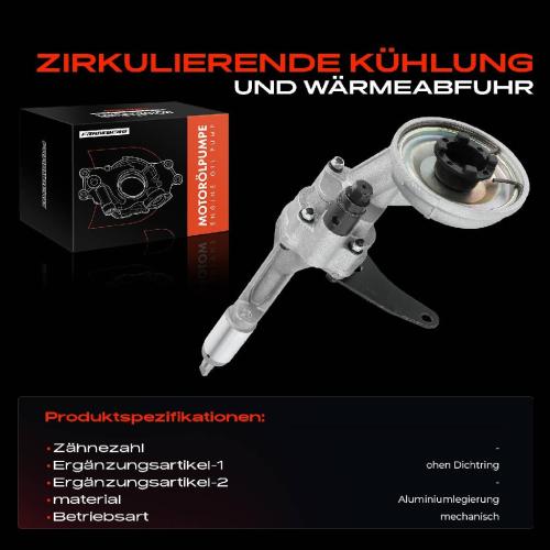 1x Ölpumpe für Mercedes-Benz W115 W123 S123 W460 B601 B602 Bild 1x Ölpumpe für Mercedes-Benz W115 W123 S123 W460 B601 B602