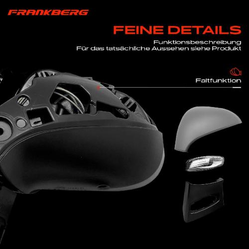 Frankberg 1x Außenspiegel Links für Peugeot 207 207 CC 207 SW WA WC WD WK 1.4L 1.6L 2006-2015 Bild Frankberg 1x Außenspiegel Links für Peugeot 207 207 CC 207 SW WA WC WD WK 1.4L 1.6L 2006-2015