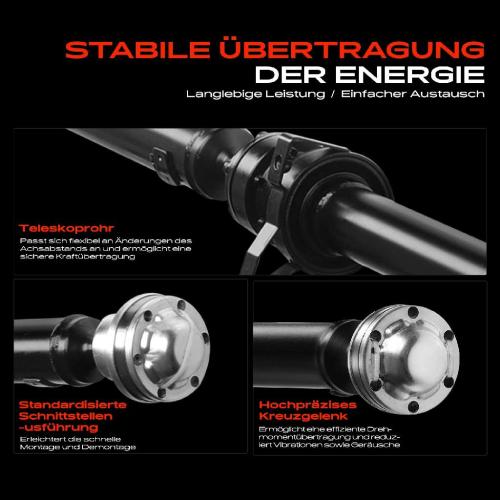 1x Kardanwelle Gelenkwelle Hinterachse für Volvo XC90 I 275 2.9L 2003-2005 Bild 1x Kardanwelle Gelenkwelle Hinterachse für Volvo XC90 I 275 2.9L 2003-2005