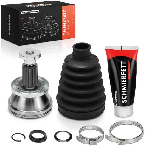 1x Antriebswelle Gelenksatz Vorderachse für VW Polo Seat Cordoba Ibiza Skoda Fabia Audi Bild 1x Antriebswelle Gelenksatz Vorderachse für VW Polo Seat Cordoba Ibiza Skoda Fabia Audi