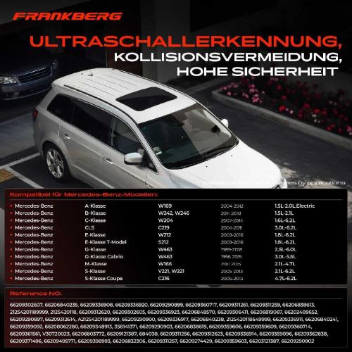 1x Parksensor PDC Sensor Vorne für Mercedes-Benz W204 C204 S204 W212 C207 W169 Bild 1x Parksensor PDC Sensor Vorne für Mercedes-Benz W204 C204 S204 W212 C207 W169