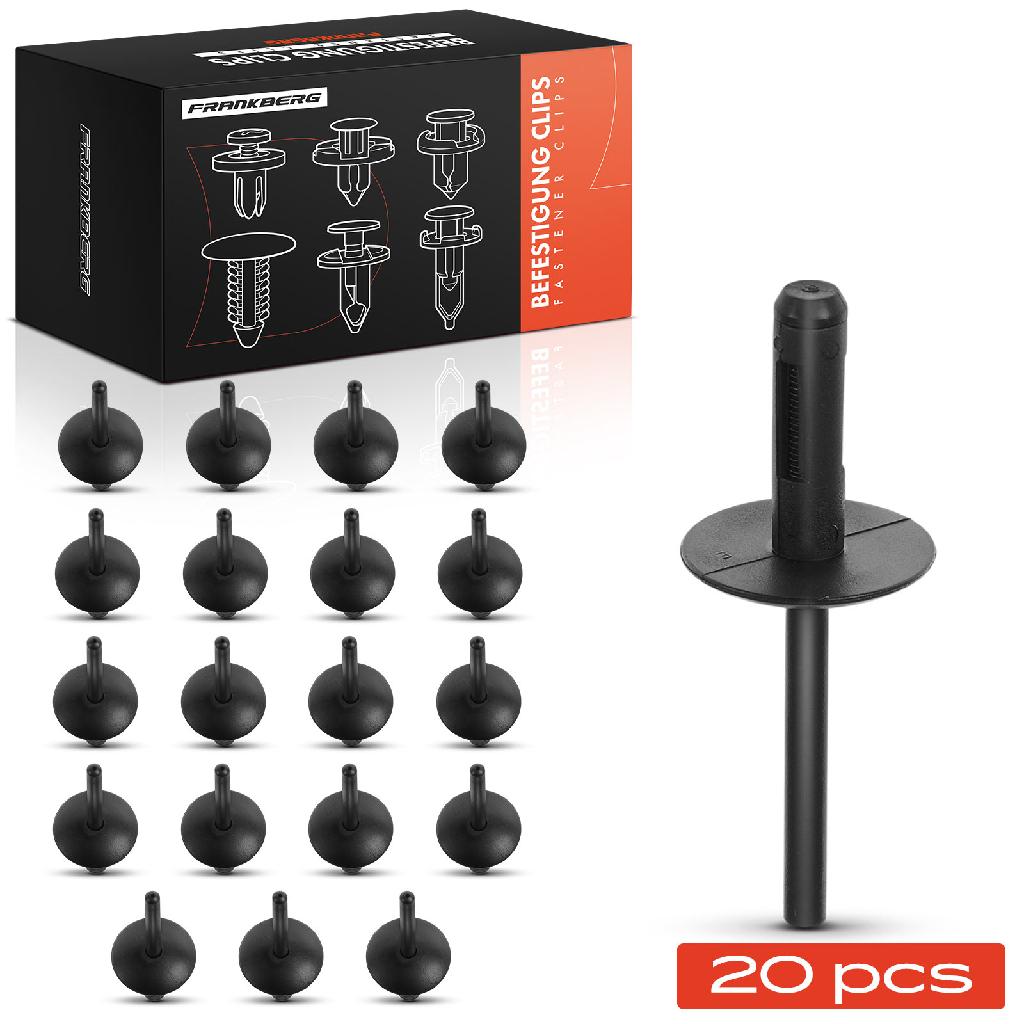 20x Befestigungsclips Stoßstange Radlauf für BMW E90 E91 E92 E93 E84 Alpina B3 MINI R60