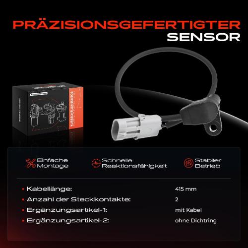 1x Kurbelwellensensor Impulsgeber für Opel Movano Renault Master Nissan Primastar Bild 1x Kurbelwellensensor Impulsgeber für Opel Movano Renault Master Nissan Primastar