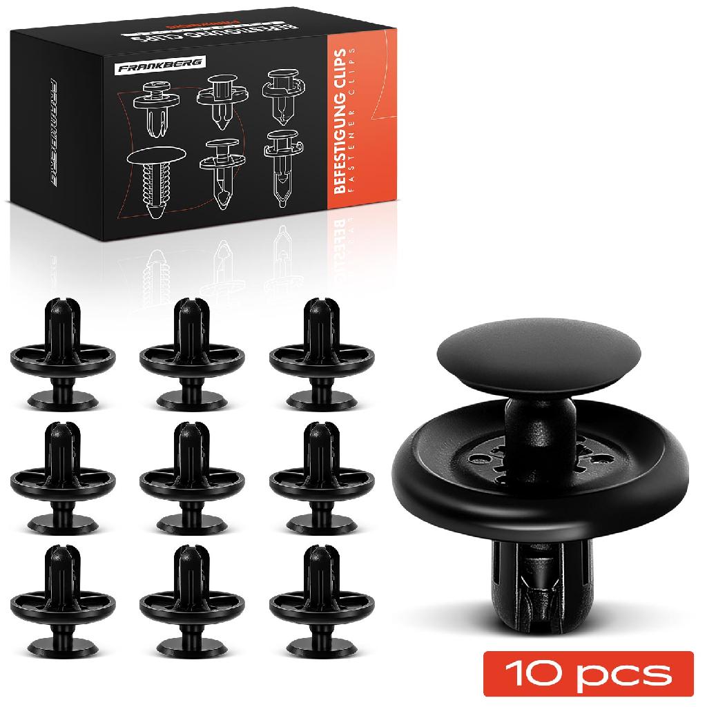 10x Befestigungsclips Radkasten Motorschutz für Toyota Avensis Corolla Yaris