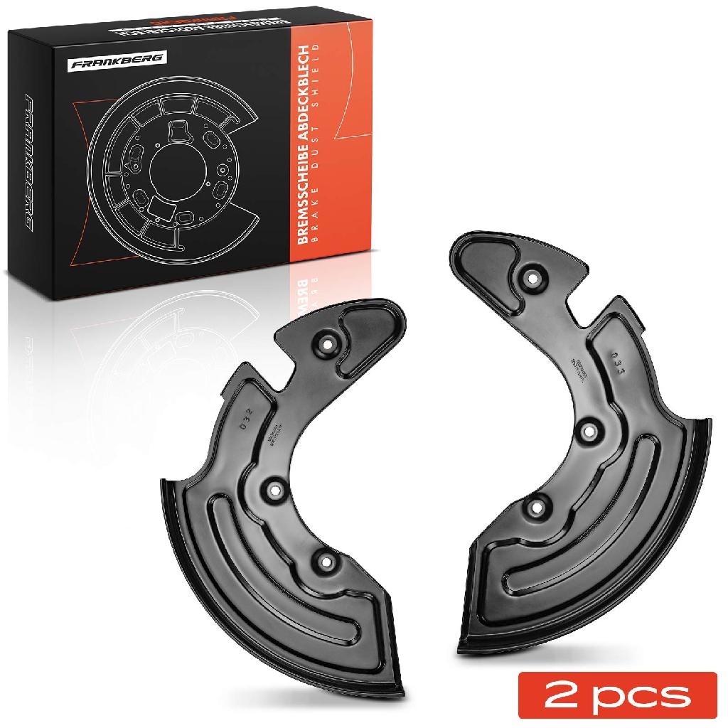 2x Ankerblech Bremsscheibe Vorderachse Beidseitig für VW Passat 3B Audi A4 8D2 8D5 B5 A6 4B2 4B5