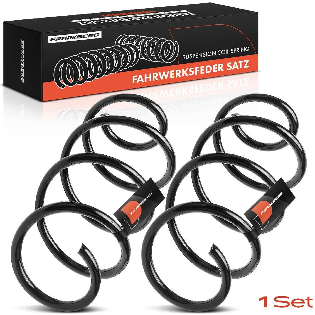 Frankberg 2x Fahrwerksfeder Vorderachse für Seat Mii KE1 KF1 Skoda Citigo NF1 VW UP! 2012-2023