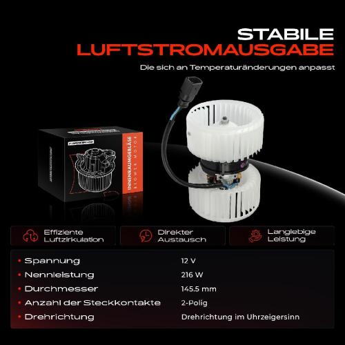 Frankberg 1x Gebläsemotor Innenraumgebläse für VW Phaeton 3D1 3D2 3D3 3D4 3D6 3D7 3D8 3D9 Bild Frankberg 1x Gebläsemotor Innenraumgebläse für VW Phaeton 3D1 3D2 3D3 3D4 3D6 3D7 3D8 3D9